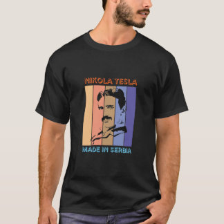 Nikola Tesla Retro Style #2 T-Shirt