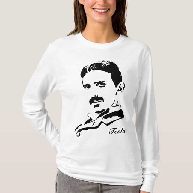 Nikola Tesla Rules! T-Shirt (Front)