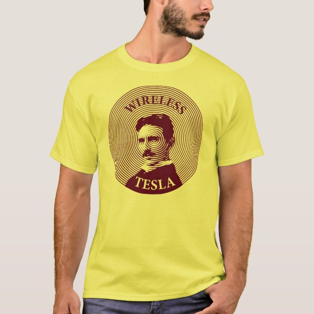 Nikola Tesla T-Shirt (Front)