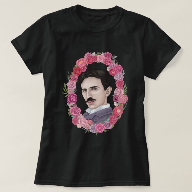 Nikola Tesla T-Shirt (Design Front)