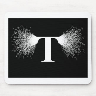 Nikola Tesla - Tesla Coil - Lightning Mouse Pad