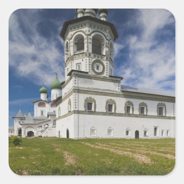 Nikola-Vyazhischi Convent Square Sticker (Front)