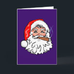 Nikolaus Santa Claus cigar cigar Holiday Card<br><div class="desc">Nikolaus Santa Claus cigar cigar</div>