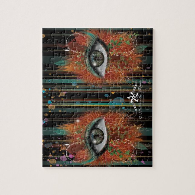 Nikole's Eye Jigsaw Puzzle (Vertical)