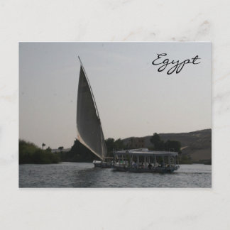 nile boats postcard