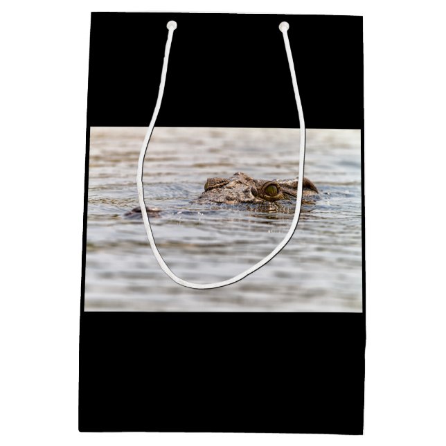 Nile Crocodile Medium Gift Bag (Back)