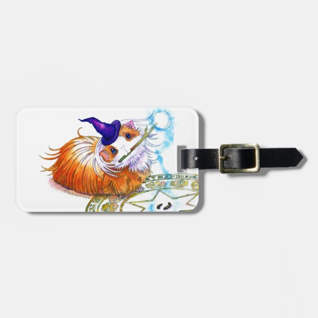 Nile the Great Magician Luggage Tag (Front Horizontal)