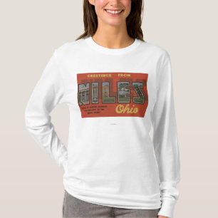 Niles, OhioLarge Letter ScenesNiles, OH T-Shirt