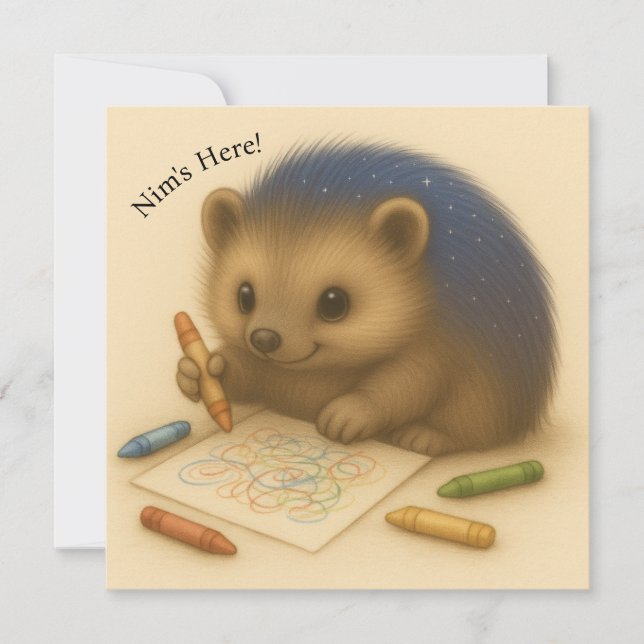 Nim Colours Customisable Comfort Series Card (Front)