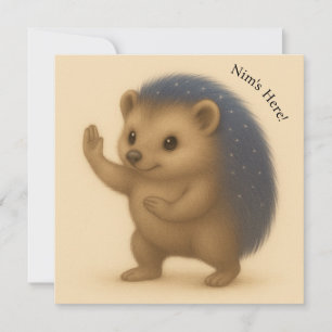 Nim Does Tai Chi Customisable Comfort Series Card