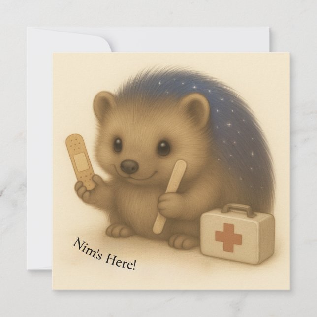 Nim Pretends Customisable Comfort Series Card (Front)