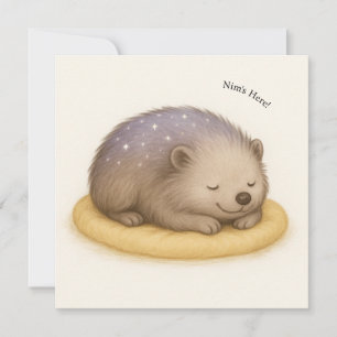 Nim Sleeps Customisable Comfort Series Card