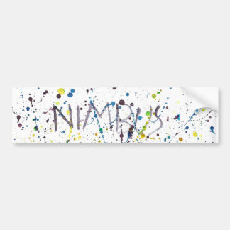 Nimbus Bumper Sticker