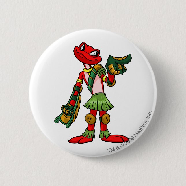 Nimmo Mystery Island Player 6 Cm Round Badge (Front)