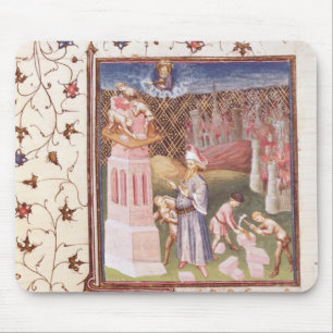 Nimrod Overseeing the Building of Tower of Mouse Pad