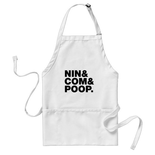 NIN & COM & POOP. STANDARD APRON (Front)