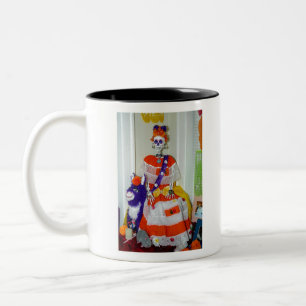 Niña Catrina Two-Tone Coffee Mug