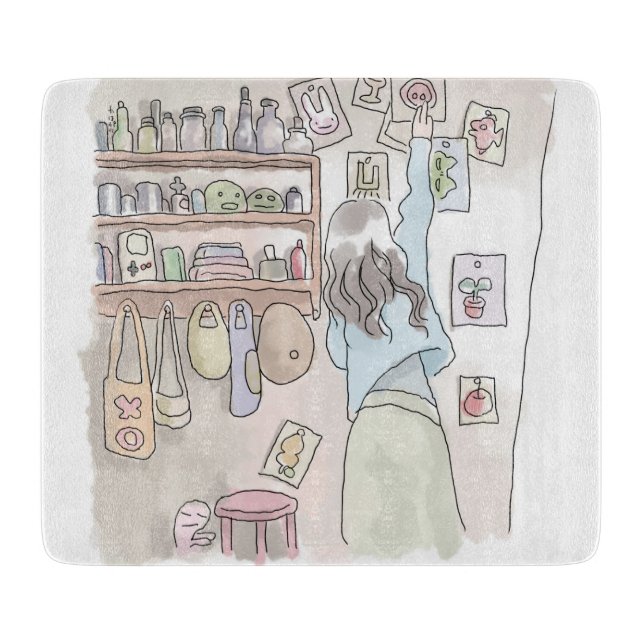 Nina Cutting Board (Front)