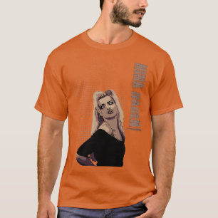 Nina Hagen Brown Vintage retro T-Shirt