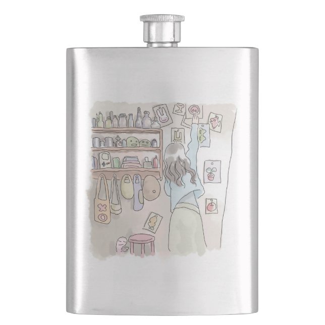 Nina Hip Flask (Front)