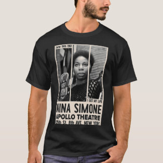 Nina Jazz Concert Poster girl girl T-Shirt