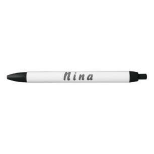 Nina Kugelschreiber Black Ink Pen