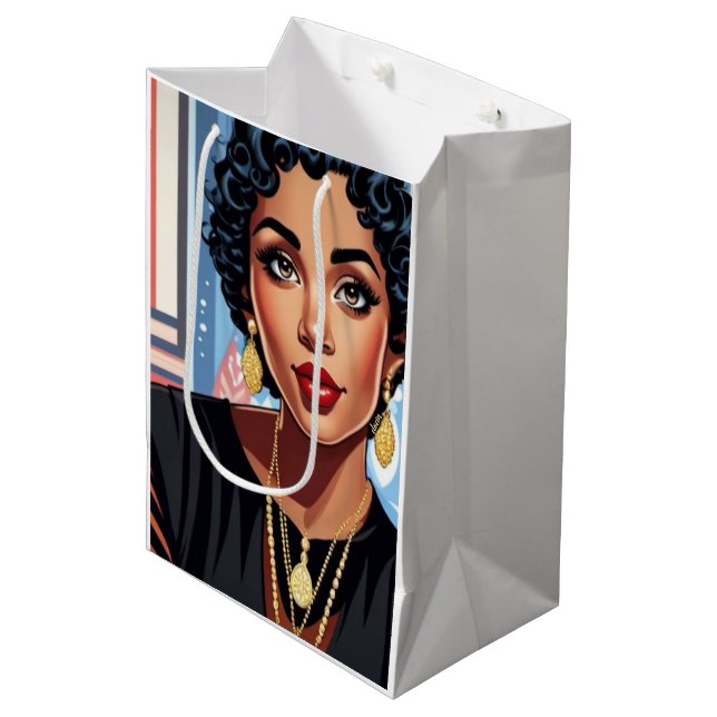 Nina medium gift bag (Front Angled)