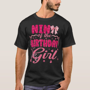 Nina Of The Birthday Girl Matching Pink Coquette T-Shirt