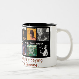 Nina Simone: In Her Own Words Two-Tone Coffee Mug