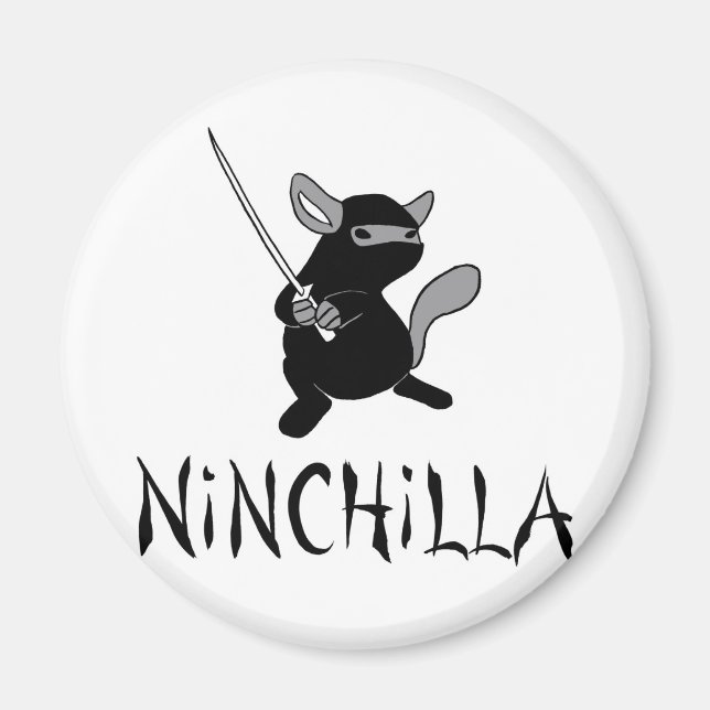 NinChilla Magnet (Front)