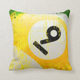Nine Ball Throw Pillow