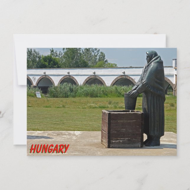 Nine-holed Bridge, Hungary card (Front)