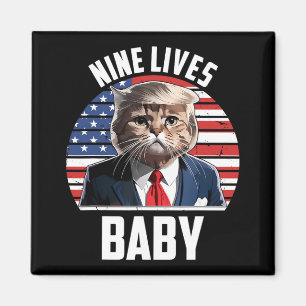 Nine Lives Ba Magnet