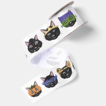 Nine Lives Black Cat in Costume Halloween Parade