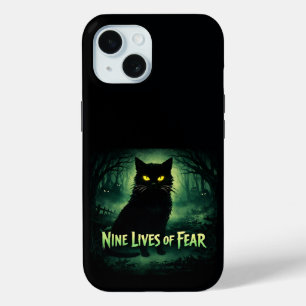 Nine Lives of Fear – Black Cat iPhone 15 Case