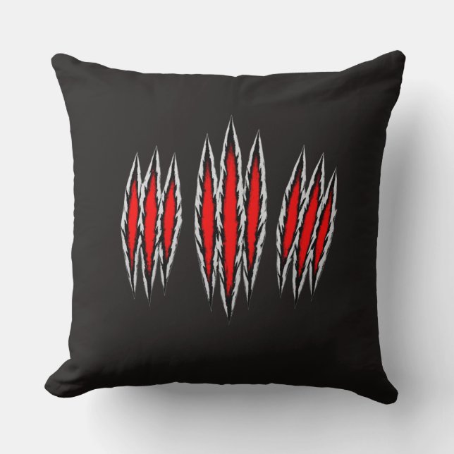 Nine Lives of Fear – Nine Lives, Nine Strikes Cushion (Front)