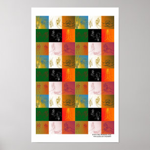 Nine Mudras Poster B