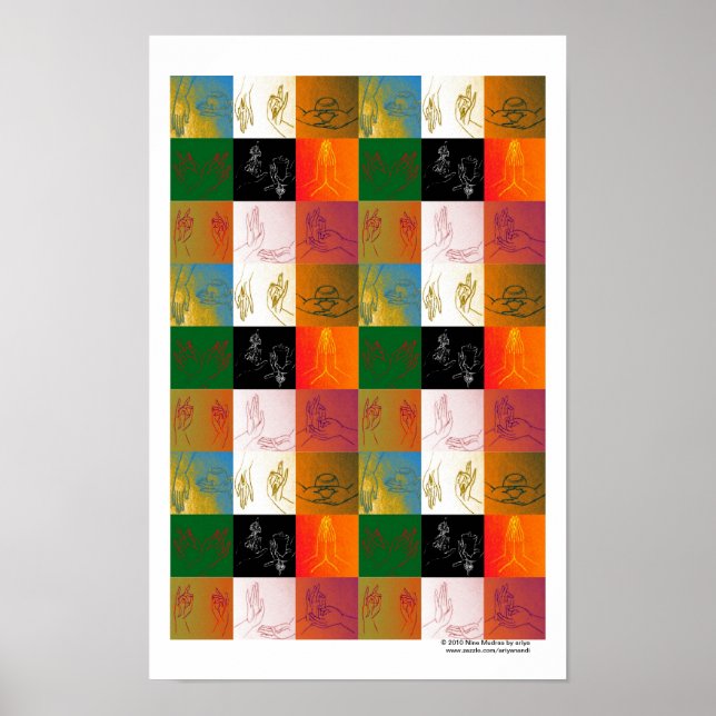 Nine Mudras Poster B (Front)