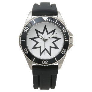 Nine-Pointed Star (Symbol of the Bahai Faith) Watch