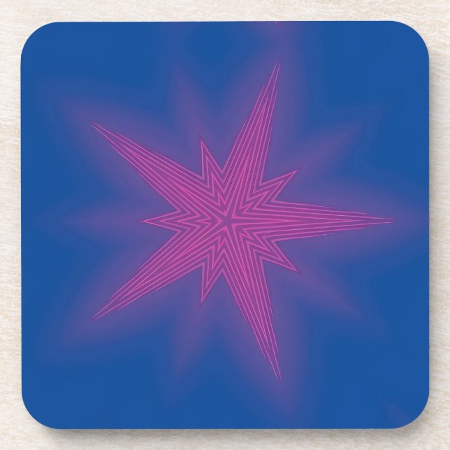 Nine Stars - Ken Gauge Art Coaster (Front)