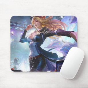 Nine Tail Fox Mousepad   Customisable Mousepad