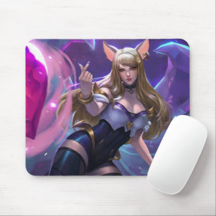 Nine Tail Fox Mousepad   Customisable Mousepad