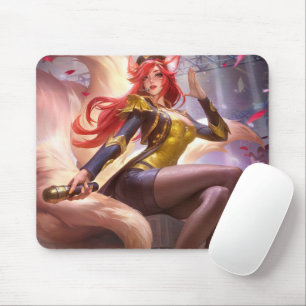 Nine Tail Fox Mousepad   Customisable Mousepad