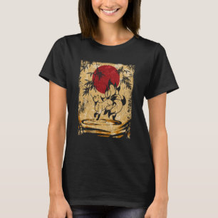 Nine Tailed Fox Japanese Retro T-Shirt