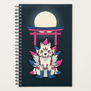 Nine-Tailed Kitsune- Japanese Fox Yokai Planner