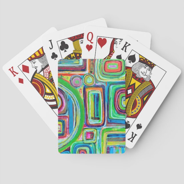 Nine Weeks Playing Cards (Back)
