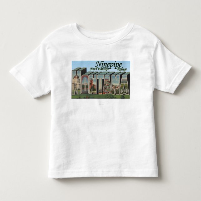 Ninepipe Nat'l Wildlife Refuge, Montana Toddler T-Shirt (Front)