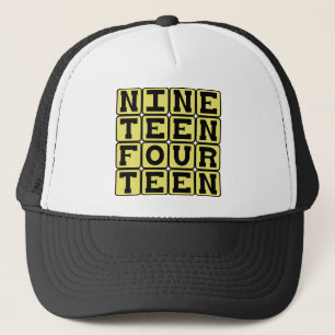 Nineteen Fourteen, Year 1914 Trucker Hat
