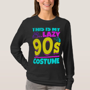 Nineties Retro Costume Party Music 1990s Generatio T-Shirt