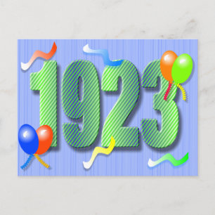 Ninetieth Birthday 1923 Postcard